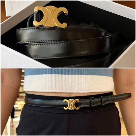 celine teen triomphe belt.